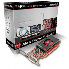 AMD Video Card Sapphire FirePro V3900 1GB DDR3 DVI/DisplayPort Low Profile PCI-Express Workstation 