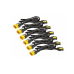 POWER CORD KIT (6 EA), LOCKING, C13 TO C14, 1.8M (6FT), NORTH AMERICA, ORANGE AP8706S-NAX744