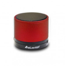 Airlink101 AMS-2000R Wireless Bluetooth/Wired 3.5mm/3 Watts Portable Speaker AL-AMSR