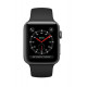 Apple Watch Series 3 42mm Space Gray Aluminium Case with Black Sport Band GPS+ MQK22LL/A