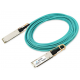 Axiom - 100GBase-AOC direct attach cable - QSFP28 (M) to QSFP28 (M) - 10 m - fiber optic - Active Optical Cable (AOC) E100G-QSFP-QSFP-AOC-1001-AX