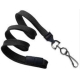 Brady Flat Braid Lanyard with Black-Oxide Swivel Hook - Black 2137-3771