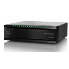 Cisco SMB SF100D-16 16-Port 10-100 Desktop Switch SF100D-16-NA