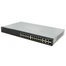 Cisco SMB 24port 10-100 POE Stackable Managed Switch SF500-24P-K9-G5