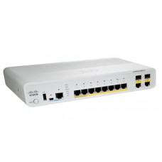 Cisco Catalyst 2960C Switch 8FE PoE 2x Dual Uplink Lan WS-C2960C-8PC-L