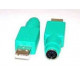 Cable USB A Type Male Plug to PS2 Female Adapter G08-210