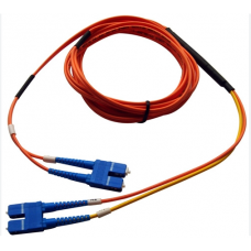 Enet Components Cisco Compatible CAB-MCP50-SC - 3M SC/SC Duplex Multimode 50/125 OM2 or Better Orange Fiber Patch Cable 3 meter SC-SC Individually Tested - Lifetime Warranty CAB-MCP50-SC-ENC