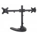 Dual LCD Monitor Desk Stand/Mount Free Standing Adjustable 2 Screens up to 24in