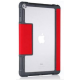 STM Goods dux Carrying Case for iPad (2017) - Red - Water Resistant, Drop Proof, Spill Resistant, Shock Resistant - Polyurethane, Polycarbonate, Thermoplastic Polyurethane (TPU) - 9.8" Height x 7" Width x 0.6" Depth STM-222-155JW-29