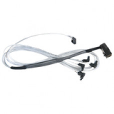 Adaptec Mini-SAS HD/SATA Data Transfer Cable - for Hard Drive - 2.62 ft - SFF-8643 Mini-SAS HD - SFF-8643 SATA 2279900-R