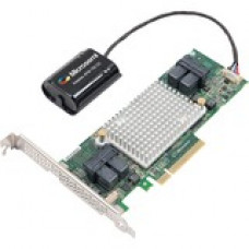 Adaptec Series 8Q with maxCache Plus - 12Gb/s SAS - PCI Express 3.0 x8 - Plug-in Card - RAID Supported - 0, 1, 1E, 5, 6, 10, 50, 60 RAID Level - 16 Total SAS Port(s) - 4 SAS Port(s) Internal 2281600-R