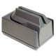 MagTek Mini MICR Check Reader - E13-B, CMC-7 Font - Gray - RoHS, TAA Compliance 22523009