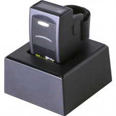 Wasp WRS100SBR 1D Ring Barcode Scanner - Wireless Connectivity - 400 scan/s - 1D - Imager - Bluetooth - Black, Yellow - TAA Compliance 633809005152