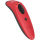 SocketMobi SocketScan&reg; S730, 1D Laser Barcode Scanner, Red - 50 Pack - S730, 1D Laser Bluetooth Barcode Scanner, Red - 50 Pack - TAA Compliance CX3401-1859
