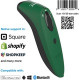 Socket Mobile SocketScan S760 Handheld Barcode Scanner - 1D, 2D - Green CX3439-1894