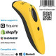 Socket Mobile SocketScan S760 Handheld Barcode Scanner - 1D, 2D - Yellow CX3442-1897