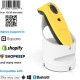 Socket Mobile SocketScan S760 Handheld Barcode Scanner - 1D, 2D - Yellow, White CX3507-2108