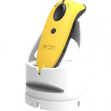 Socket Mobile SocketScan Universal Barcode Scanner S740 - Wireless Connectivity - 19.49" Scan Distance - 1D, 2D - Imager - Bluetooth - Yellow, White CX3529-2131