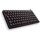CHERRY Ultraslim G84-4100 POS Keyboard - 83 Keys - USB, PS/2 - Black - TAA Compliance G84-4100LCAUS-2