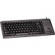 CHERRY UltraSlim G84-4420 Keyboard - 83 Keys - QWERTY Layout - PS/2 - Black - TAA Compliance G84-4420LPBEU-2