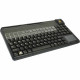 CHERRY SPOS Biometric Keyboard - 117 Keys - QWERTY Layout - 28 Relegendable Keys - Fingerprint Sensor, Magnetic Stripe Reader - USB - Black - TAA Compliance G86-62430EUADAA