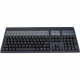 CHERRY LPOS (Large Point of Sale) Encryptable MSR Keyboard - 127 Keys - QWERTY Layout - 42 Relegendable Keys - Touchpad - Magnetic Stripe Reader - USB - Black - TAA Compliance G86-71511EUADAA