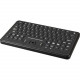 CHERRY J84-2120 Washable Keyboard - 83 Keys - Red Backlit - Sealed - NEMA 4 - USB - Black - TAA Compliance J84-2120LUBUS-2