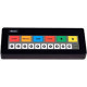 Bematech Logic Controls KB1700 Programmable Keypad - 17 Keys - PS/2 - Black - TAA Compliance KB1700P-A-BK