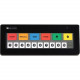 Bematech Logic Controls KB1700 Kitchen Display Bump Bar - 17 Keys - Serial, USB - Black - TAA Compliance KB1700U-A-BK