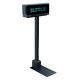 Bematech Logic Controls LD9000X Pole Display - Green Blue - VFD - Serial - Gray - TAA Compliance LD9000X-GY
