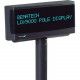 Bematech LD9900UP Pole Display - Green Blue - VFD - 20 x 2 - Powered USB - Dark Gray - TAA Compliance LD9900UP-GY20C