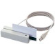 Uniform Industrial MSR120D-12ABN Magnetic Stripe Reader - Dual Track - Serial, USB - Beige - TAA Compliance MSR120D-12ABN