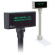 Bematech Logic Controls PD3200 Pole Display - Green - VFD - 20 x 2 - Serial - Black PD3200-BK