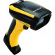 Datalogic PowerScan PM9300 Handheld Barcode Scanner - Wireless Connectivity - 35 scan/s - 1D - Laser - , Radio Frequency - Yellow, Black - TAA Compliance PM9300-AR910RB