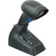 Datalogic QuickScan I QBT2400 Handheld Barcode Scanner Kit - Wireless Connectivity - 1D, 2D - Imager - Omni-directional - Bluetooth - Black - TAA Compliance QBT2400-BK-BTK+