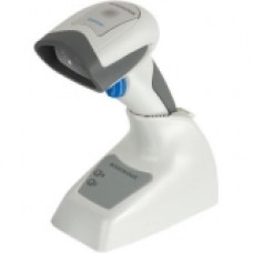 Datalogic QuickScan I QBT2430 Handheld Barcode Scanner - Wireless Connectivity - 1D, 2D - Imager - Omni-directional - Bluetooth - White - TAA Compliance QBT2430-WH