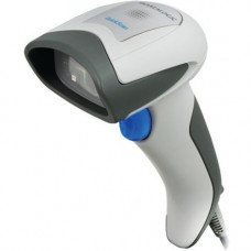 Datalogic QuickScan I QD2430 Handheld Barcode Scanner Kit - Cable Connectivity - 1D, 2D - Imager - White - TAA Compliance QD2430-WHK1S