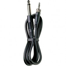 Sennheiser CI 1-N Guitar Cable - 6.35mm/Mini-phone Audio Cable for Guitar, Audio Device, Transmitter - First End: 1 x Mini-phone Male Audio - Second End: 1 x 6.35mm Male Audio 005021