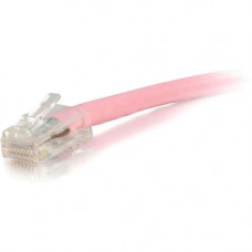 C2g -12ft Cat5e Non-Booted Unshielded (UTP) Network Patch Cable - Pink - Category 5e for Network Device - RJ-45 Male - RJ-45 Male - 12ft - Pink 00627