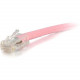 C2g -3ft Cat6 Non-Booted Unshielded (UTP) Network Patch Cable - Pink - Category 6 for Network Device - RJ-45 Male - RJ-45 Male - 3ft - Pink 04255