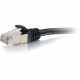 C2g -6ft Cat6a Snagless Shielded (STP) Network Patch Cable - Black - Category 6a for Network Device - RJ-45 Male - RJ-45 Male - Shielded - 10GBase-T - 6ft - Black 00711
