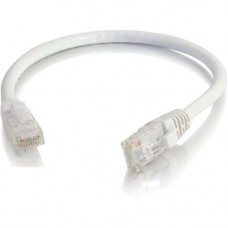 C2g 6in Cat6 Ethernet Cable - Snagless Unshielded (UTP) - White - Category 6 for Network Device - RJ-45 Male - RJ-45 Male - 6in - White 00959