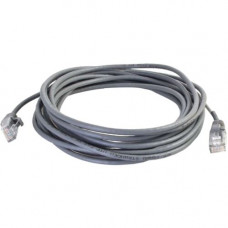 C2g 14ft Cat5e Snagless Unshielded (UTP) Slim Network Patch Cable - Gray - Slim Category 5e for Network Device - RJ-45 Male - RJ-45 Male - 14ft - Gray 01051