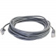 C2g 2.5ft Cat5e Snagless Unshielded (UTP) Slim Network Patch Cable - Gray - Slim Category 5e for Network Device - RJ-45 Male - RJ-45 Male - 2.5ft - Gray 01039