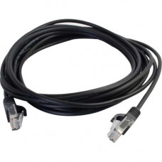 C2g 8ft Cat5e Snagless Unshielded (UTP) Slim Network Patch Cable - Black - Slim Category 5e for Network Device - RJ-45 Male - RJ-45 Male - 8ft - Black 01063