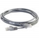 C2g 10ft Cat6 Snagless Unshielded (UTP) Slim Network Patch Cable - Gray - Slim Category 6 for Network Device - RJ-45 Male - RJ-45 Male - 10ft - Gray 01096