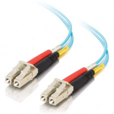 Legrand Group 0.5M FIBER LC/LC 50/125 PVC DUPLEX OM3 10GB AQUA CABLE 01110