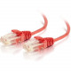 C2g 3ft Cat6 Snagless Unshielded (UTP) Slim Ethernet Network Patch Cable - Red - 3 ft Category 6 Network Cable for Network Device - First End: 1 x RJ-45 Male Network - Second End: 1 x RJ-45 Male Network - Patch Cable - 28 AWG - Red 01166