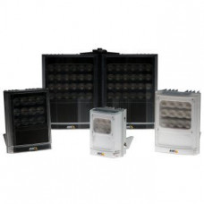 Axis IR/White Light Illuminator - PoE - Impact Resistant - Aluminum, Polycarbonate - TAA Compliance 01211-001