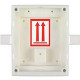Axis Mounting Box - Flush Mount - TAA Compliance 01304-001